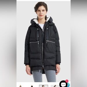 Orolay Black Puffer Jacket